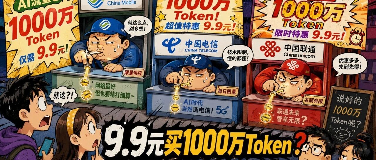 9.9元买1000万Token，够你用多久？对不起，一小时！